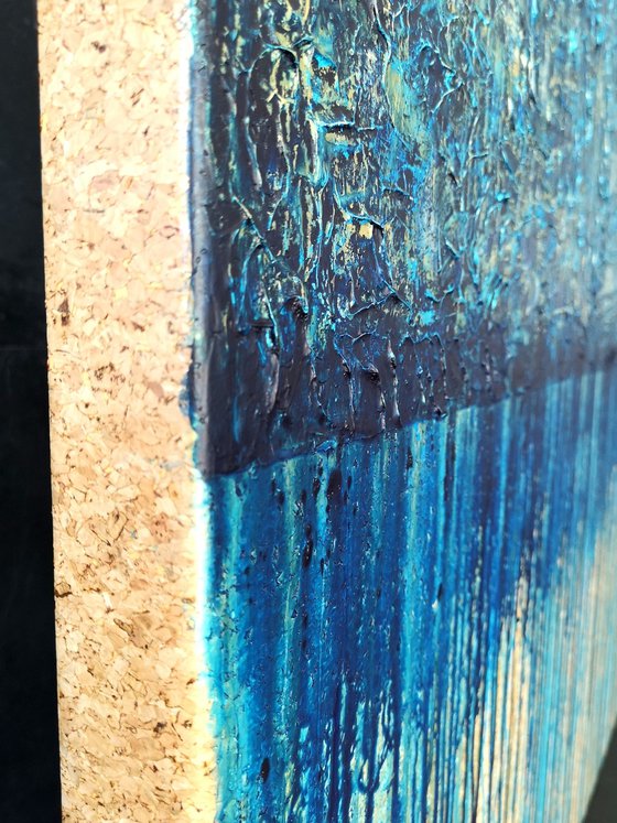 Blue Gold No.5 (On Cork)