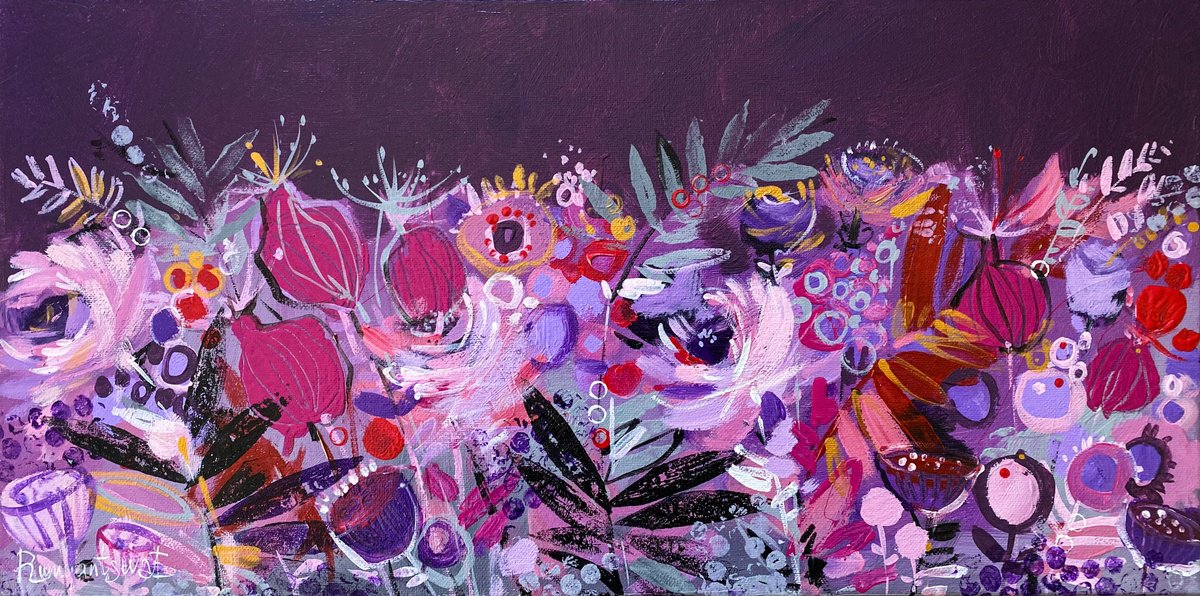 Pink Blooms by Irina Rumyantseva