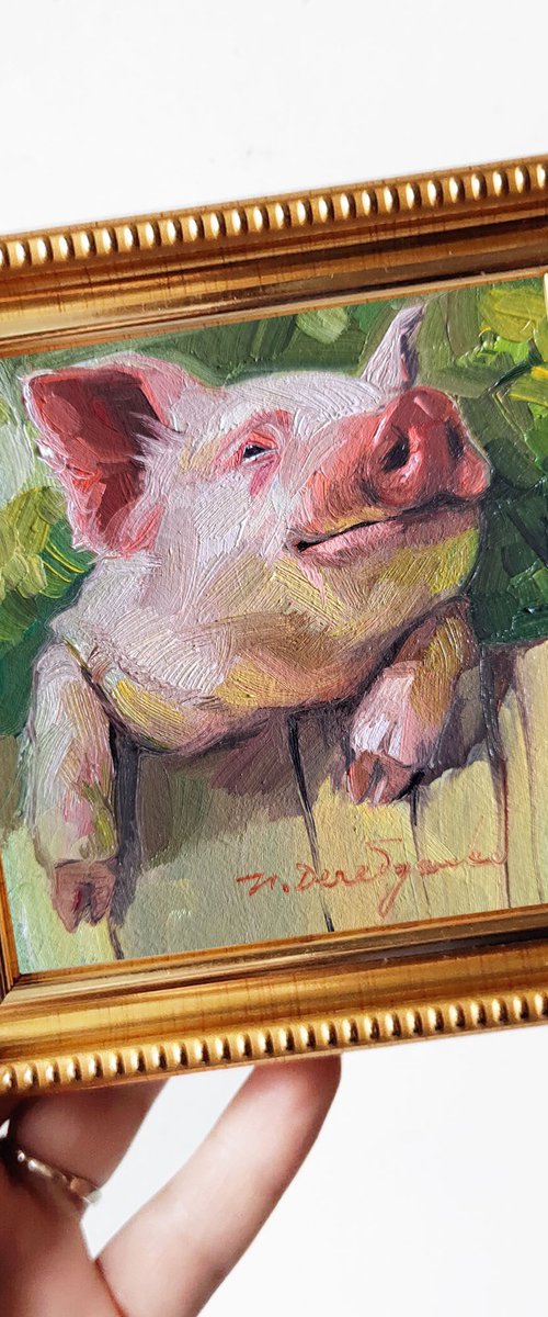 Pig by Nataly Derevyanko
