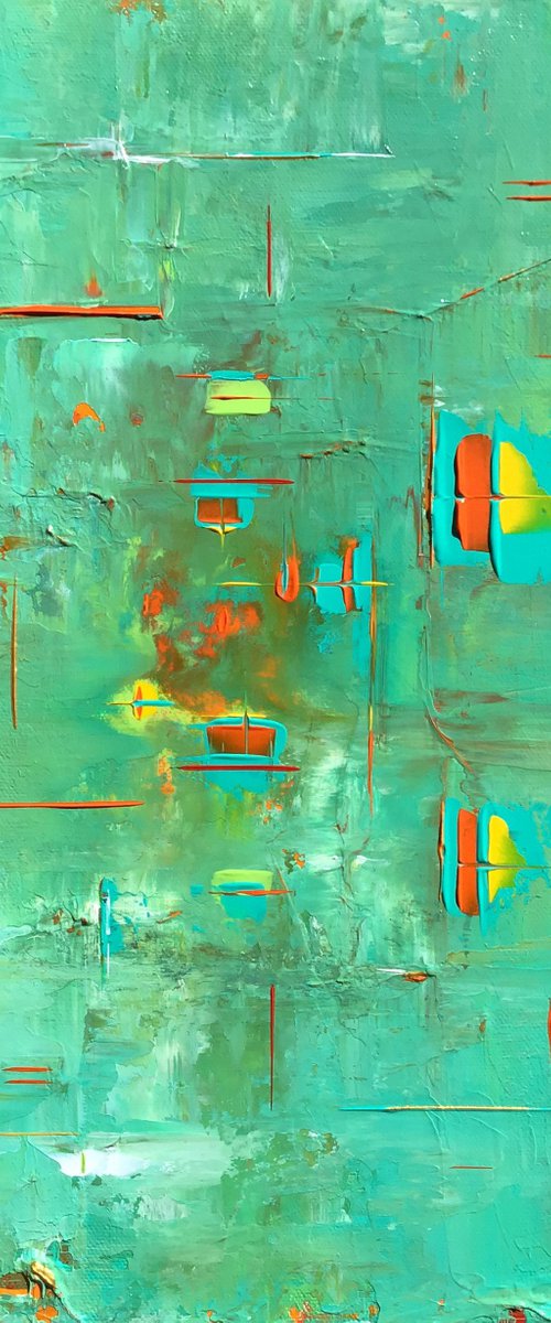 Primitive Abstract Lines by Robert Lynn