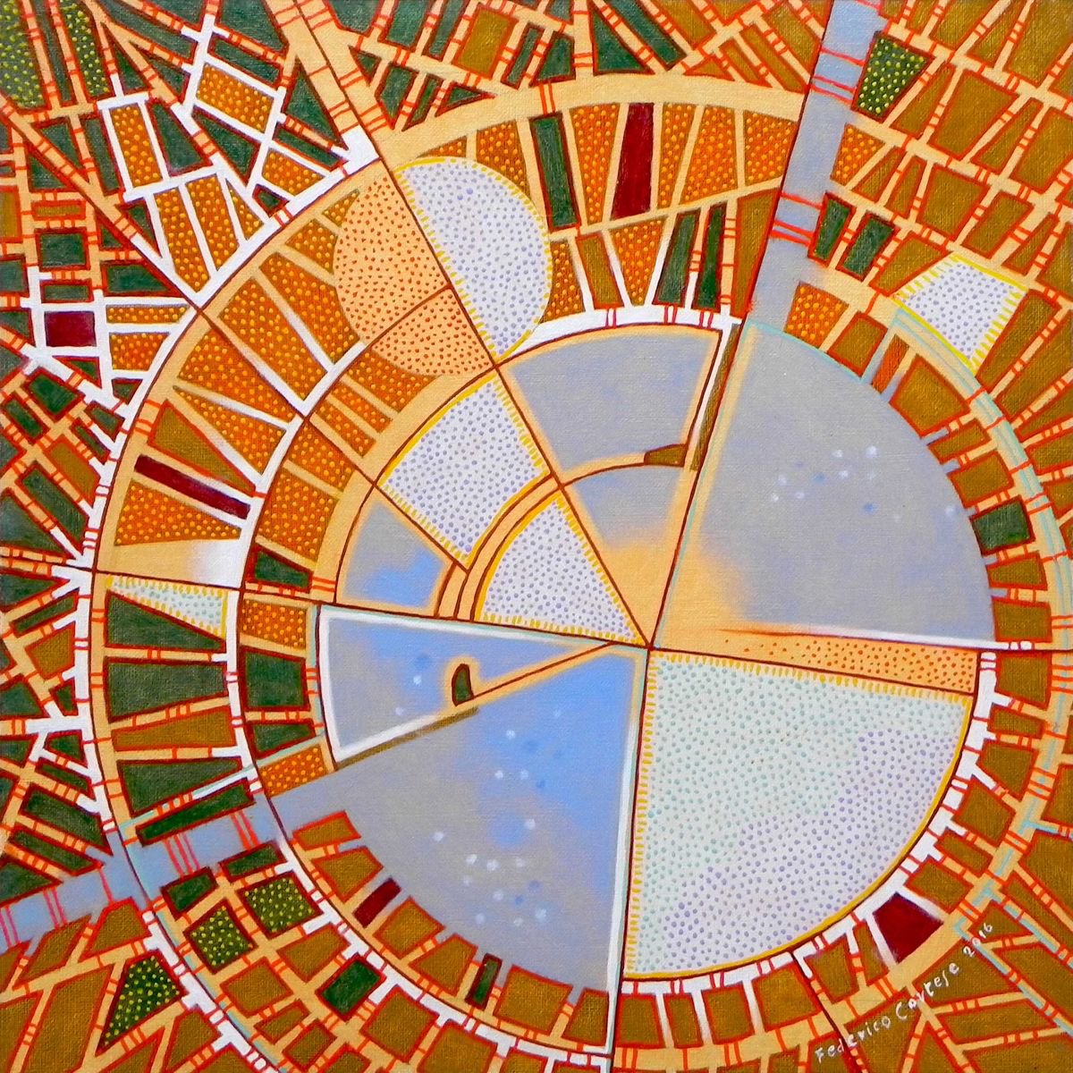 The cities of the Moon by Federico Cortese