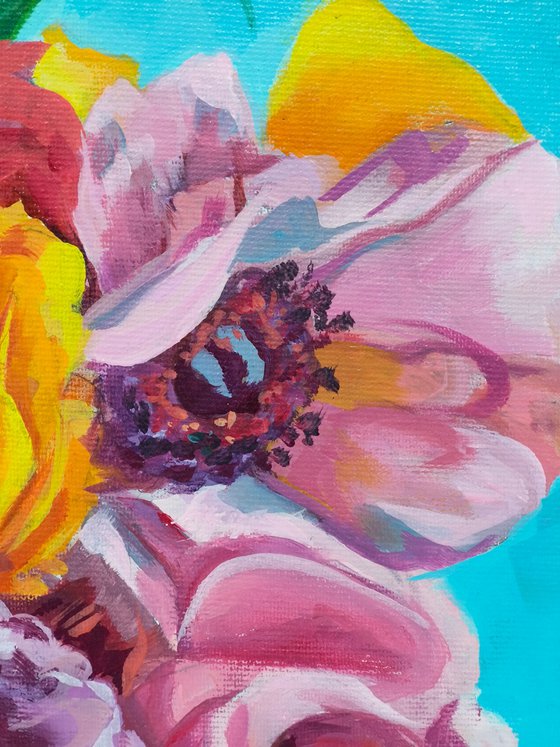 Blooming Against the Blue