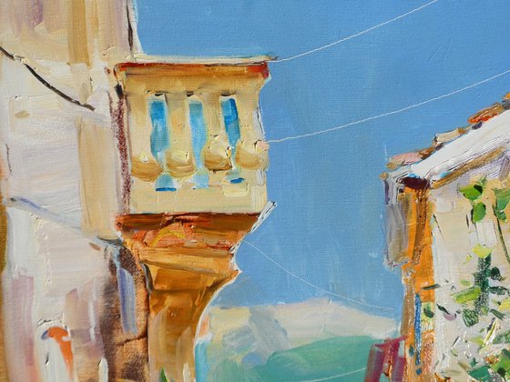 "Walk through the streets of Italy "