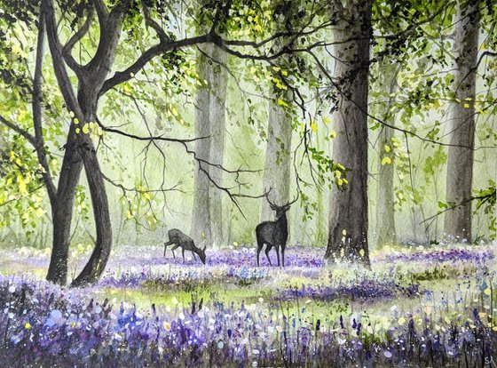 Spring in bloom (Original Watercolour Painting)