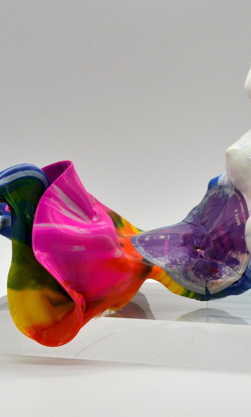 Vinyl Music Record Sculpture - "Electric Ladyland" by Seona Mason