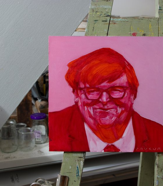 portrait of Michael Moore