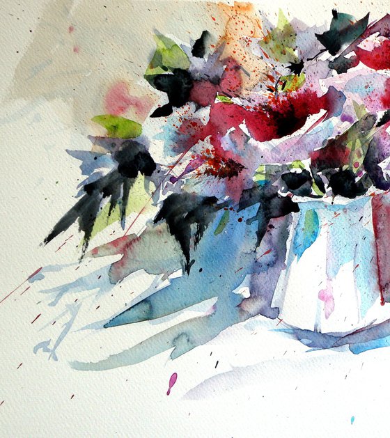 Still life with flowers III