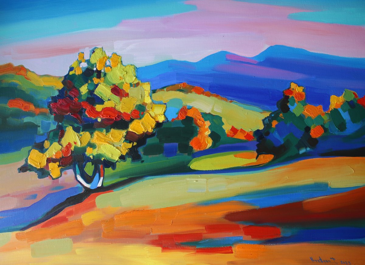 Autumn landscape by Tigran Avetyan