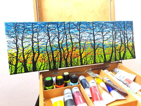 Winter Black Trees 2