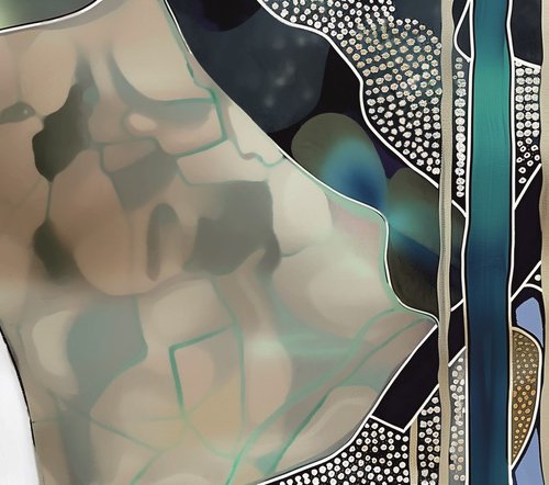 Geometric abstraction #43 by V+V Kniazievi