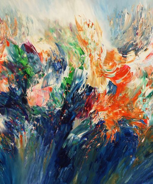 Symphony In Blue XXL 1 by Peter Nottrott