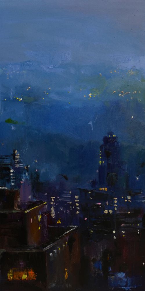 Evening lights by Zhanna Kondratenko