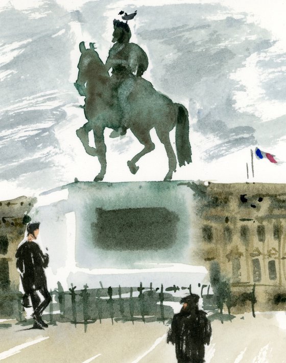 Le bon roi Henri. Paris in February #5