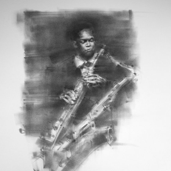 the saxophonist