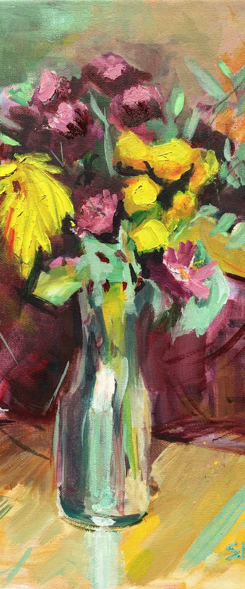 March Flowers by Sandra Haney