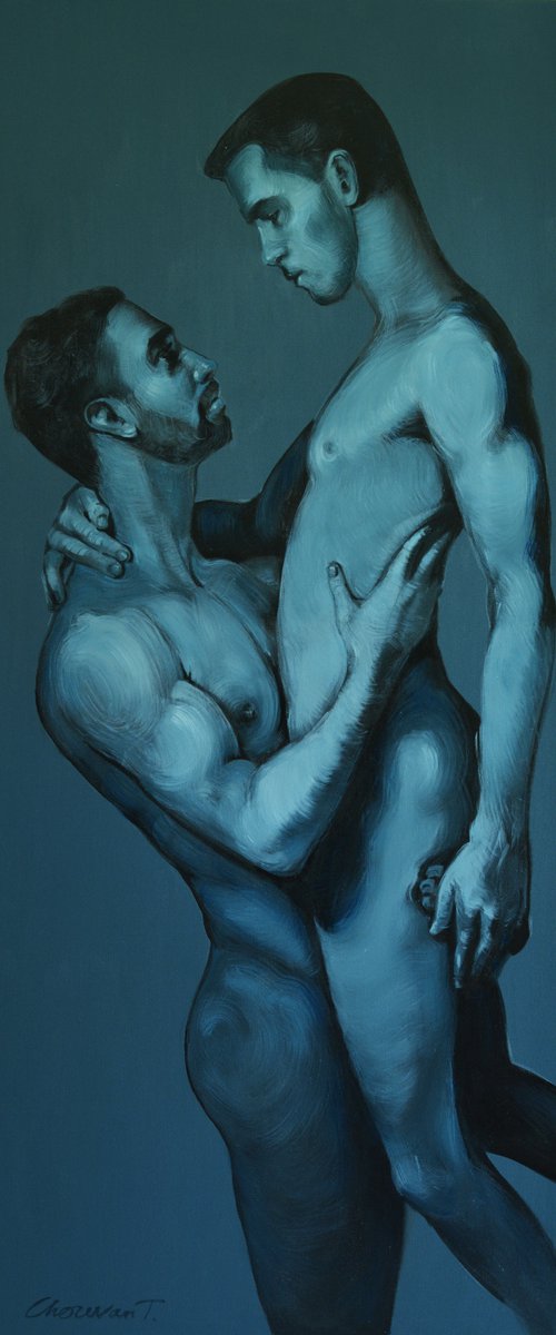 David and Jonathan by Tetiana Cherevan