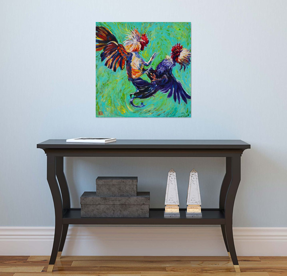 Fighting Roosters
