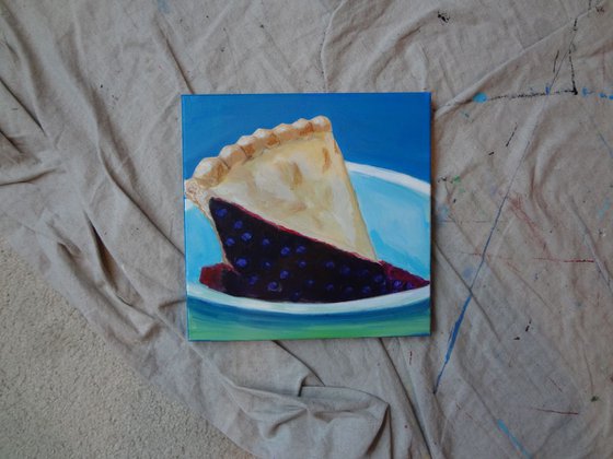 Blueberry Pie Slice