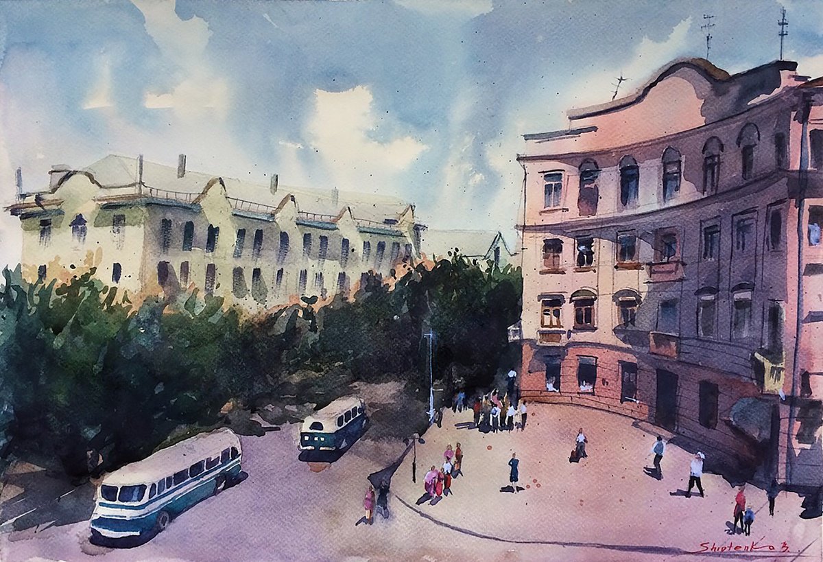 Postal Avenue Kryvyi Rih by Bogdan Shiptenko