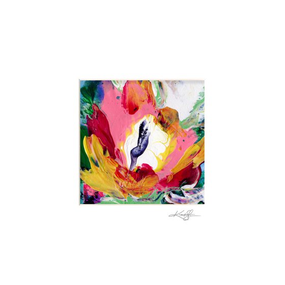 Blooming Magic 178 - Abstract Floral Painting by Kathy Morton Stanion