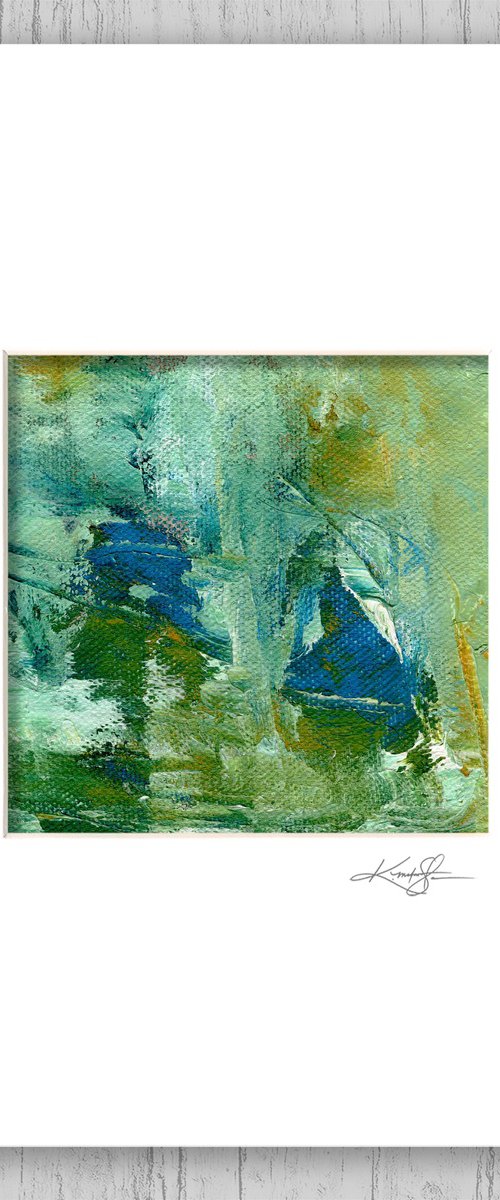 Oil Abstraction 72 - Oil Abstract Painting by Kathy Morton Stanion by Kathy Morton Stanion