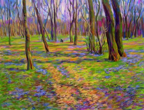 Prolisky in the woods by Sergey  Kachin