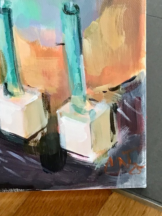 Fragments of the sunny day