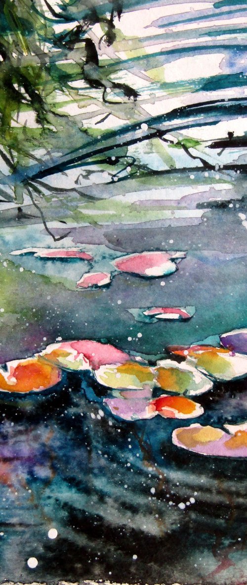 Little water lilies II by Kovács Anna Brigitta