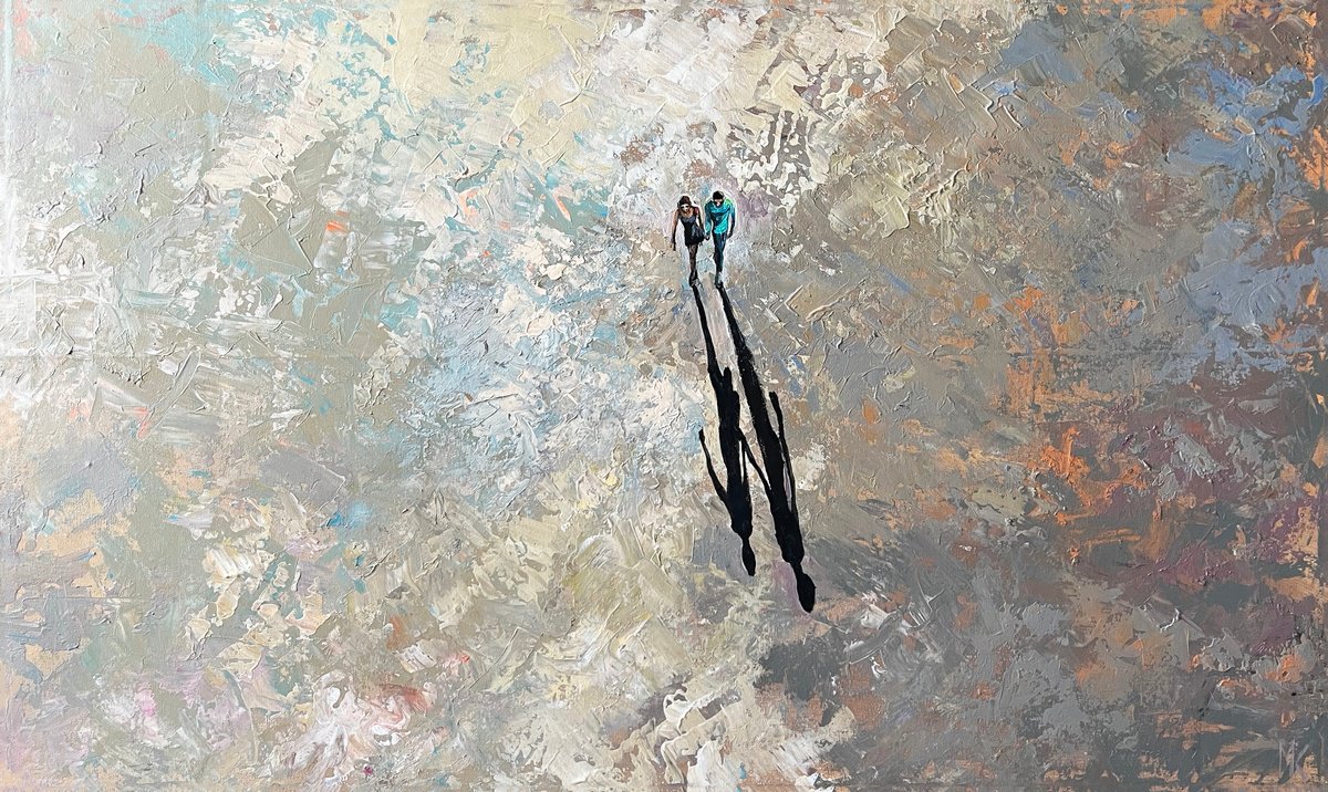 Meeting Of Shadows By Maria Kireev, 39 X 24, Artwork For Sale On Artfinder