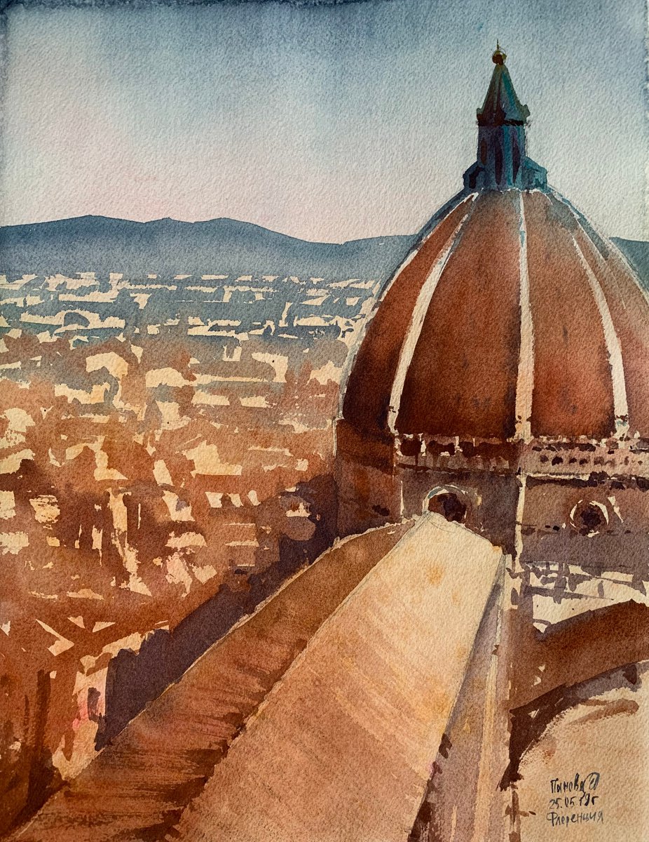 Symbol of Florence. by Evgenia Panova
