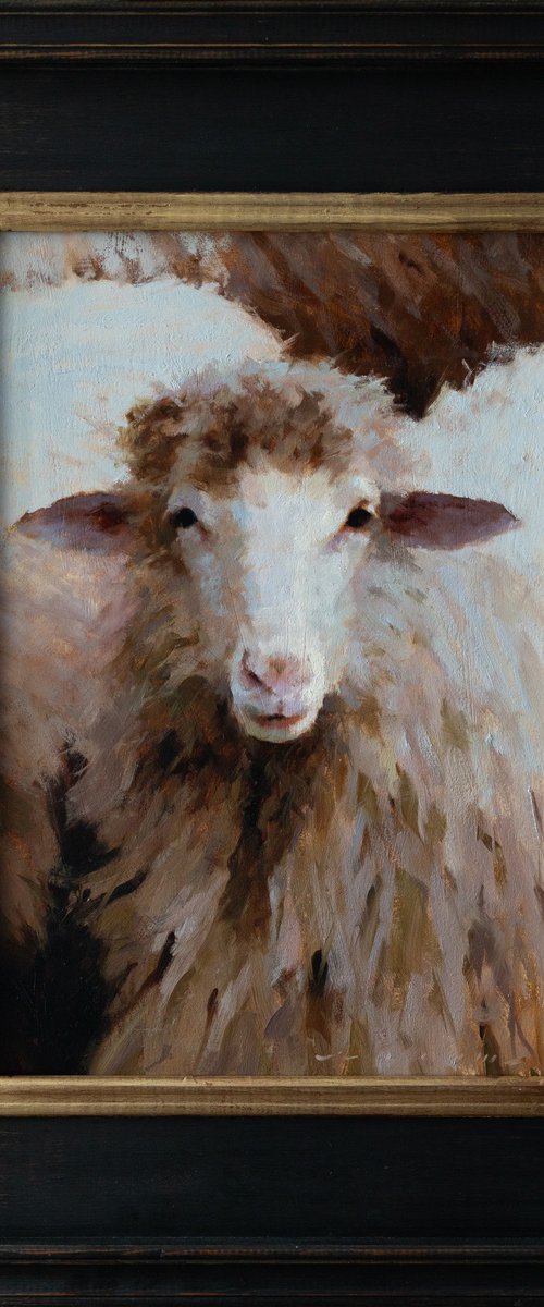 "Ewe In Stillness" by ROSTYSLAV MALYSH