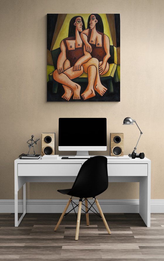 Resting dancers