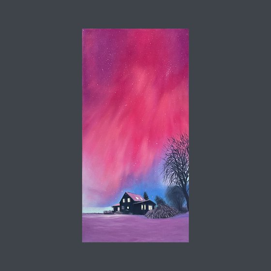 Aurora Borealis. Northern Lights