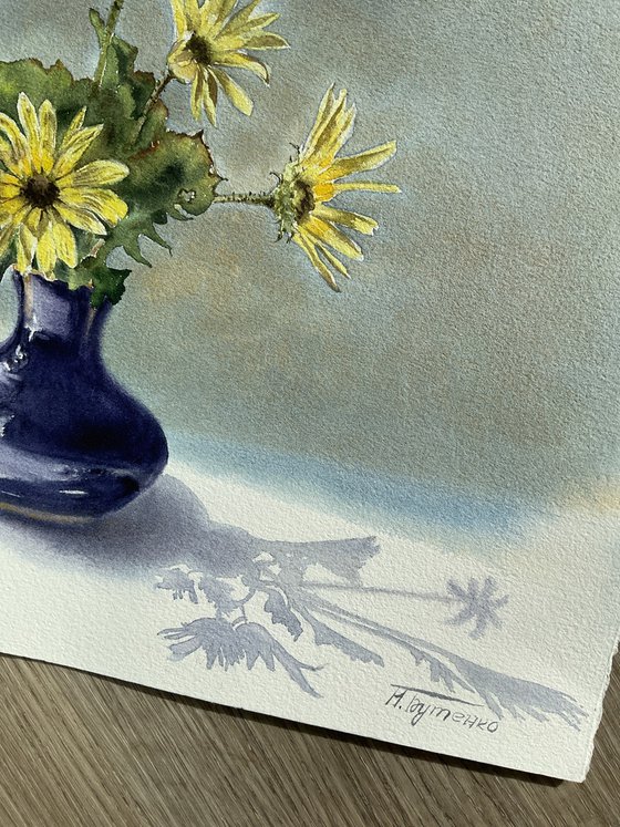 Bouquet of roadside flowers