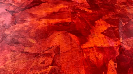 Red abstract no. 925