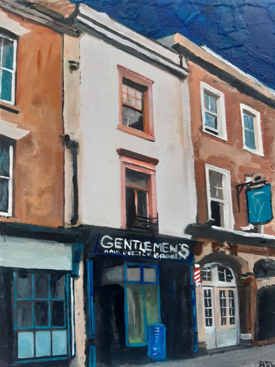 Barber Shop, London by Andrew  Reid Wildman