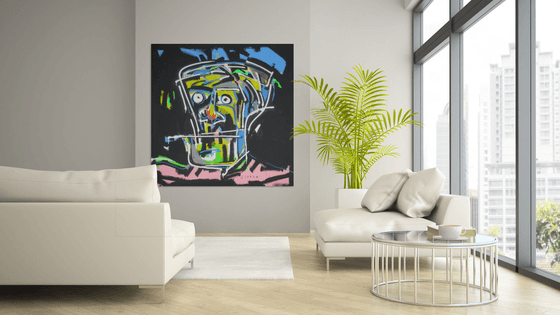 Portrait  ABSTRACT EXPRESSIONISM