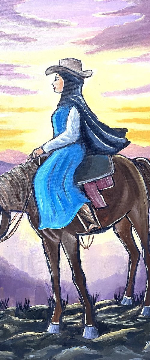 HorseBack Rider by Aisha Haider