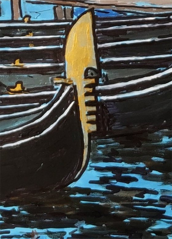 venice gondolas II