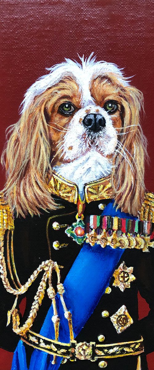 Potomac in a parade uniforme by Lena Smirnova