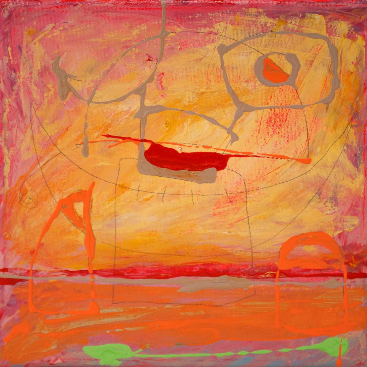 Sea in red by verginia bogdanova