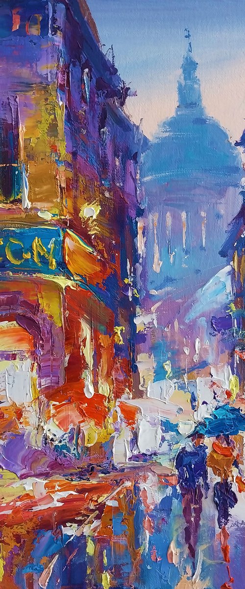 Abstract cityscape (London)03 by Andrej  Ostapchuk
