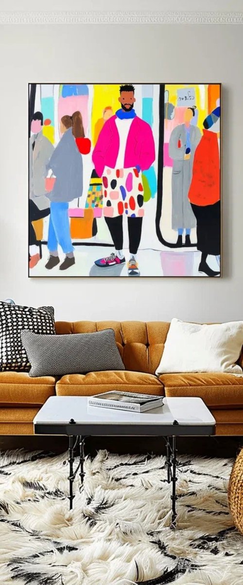 Confidence Among the Crowd by Sasha Robinson