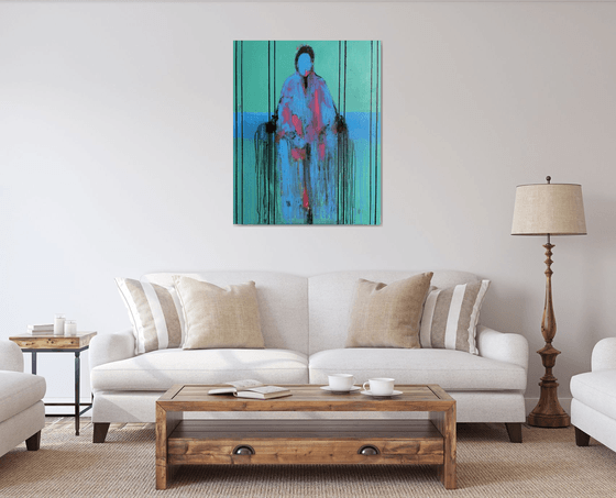 Pastel Green Abstract