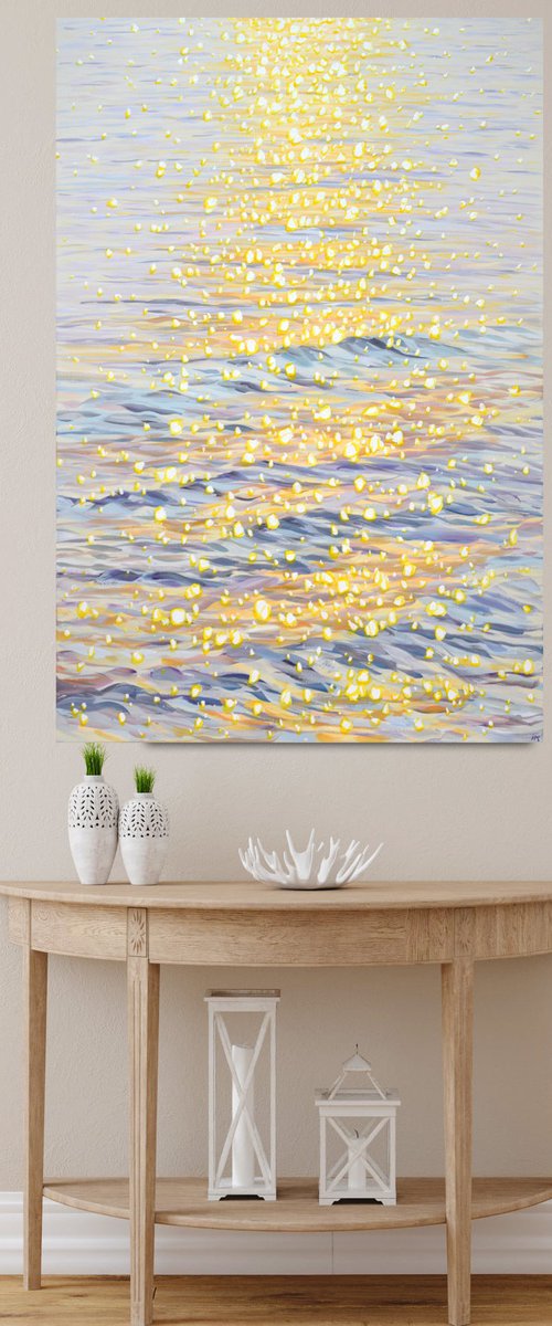 Shimmering water. by Iryna Kastsova