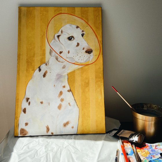 Dalmatian portrait