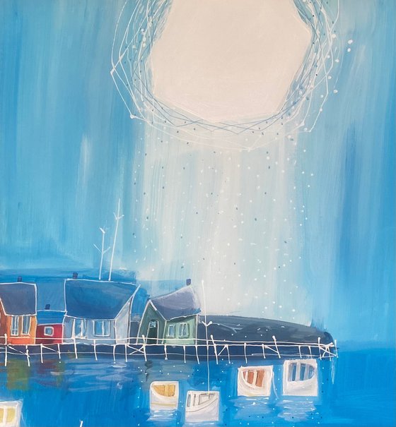 Blue Day In The Archipelago
