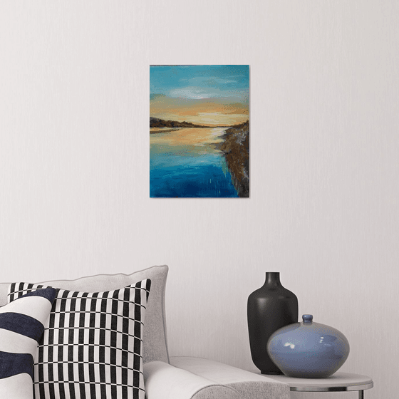 River sunset
