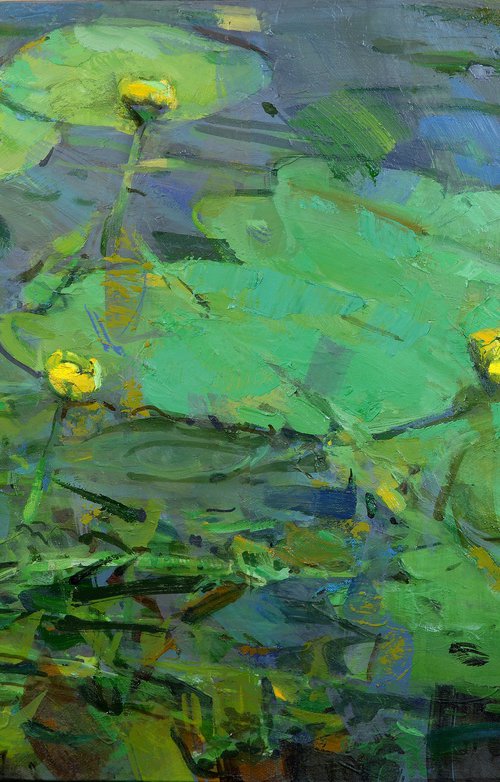 "River lilies" by Eugene Segal
