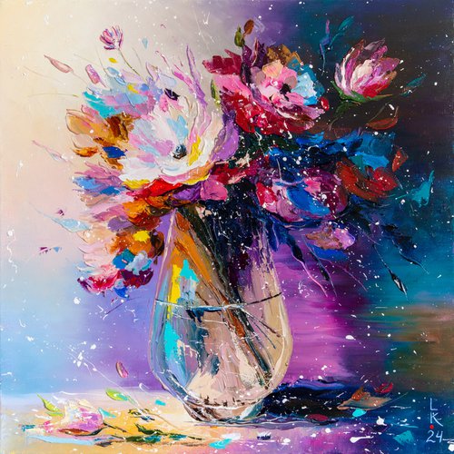 The splendor of flowers by Liubov Kuptsova